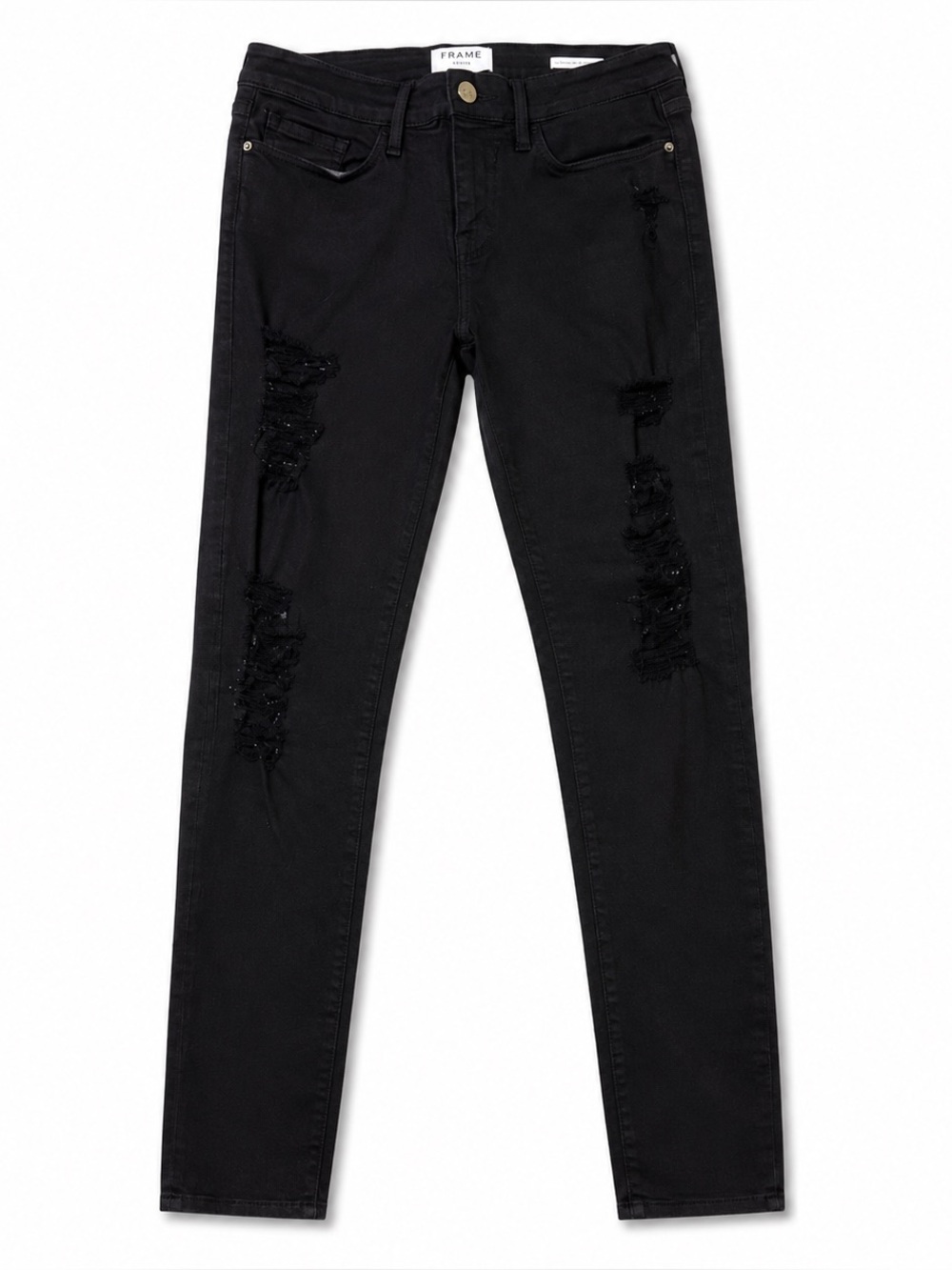 Frame Denim Black Jeans